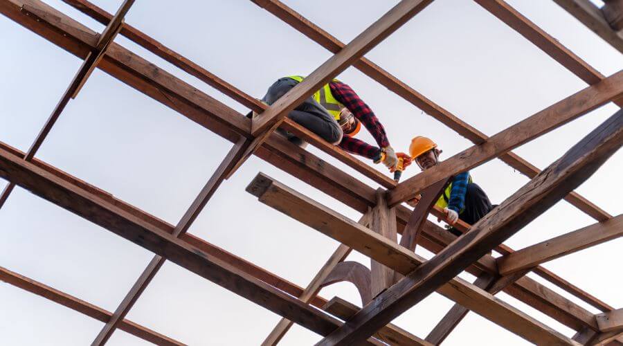 Professional New roof installation in Oquossoc, ME